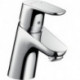 Mitigeur de lavabo 70 bonde Push-Open chromé FOCUS 70 DN 15 m ZAG 1 1/4Z chr