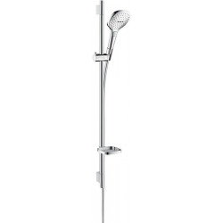 Set Raindance Select E 120 EcoSmart / Unica‘S Puro 0,90 m blanc/chromé
