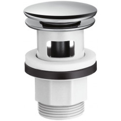 Push-Open synthétique chromé HANSGROHE