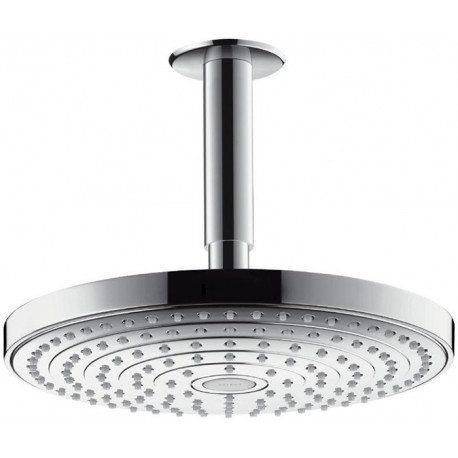 Douche tête Raindance Select S 240 2jet, raccord plafond 100mm EcoSmart, chroméé
