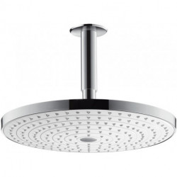 tête de douche Raindance Select S 300 2jetavec raccord plafond 100 mm blc/chr