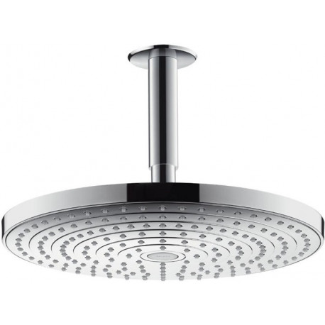 tête de douche Raindance Select S 300 2jetavec raccord plafond 100 mm chroméé