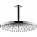 tête de douche Raindance Select S 300 2jetavec raccord plafond 100 mm chroméé