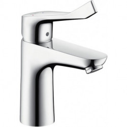 mitigeur de lavabo 100avec poignée extra longue chroméé