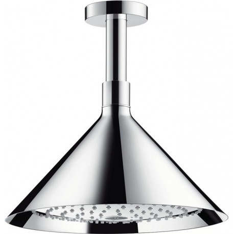 tête de douche Axor 240 2jetavec raccordement plafond chroméé