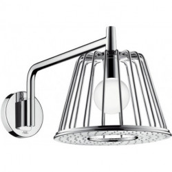 LampShower 1jetavec bras de douche designed by Nendo chroméé