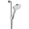 Set de douche chroméé