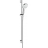 Set Douche Croma Select E 110 Vario EcoSmart / Unica'Croma 0,90m blanc/chromé