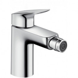Mitigeur bidet 100 avec tirette et vidage synthétique chromé