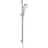 Set Croma Select S 110 1jet / Unica'Croma 0,90m blanc/chromé