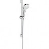 Set Croma Select S 110 1jet / Unica'Croma 0,65m blanc/chromé