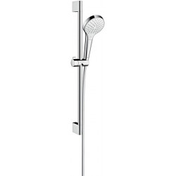 Set Douche Croma Select S 110 Vario / Unica'Croma 0,65 m sans porte-savon blanc/chromé