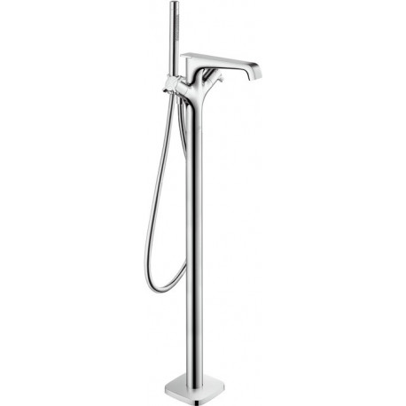 mitigeur bain/douche, set de finition, pour montage au sol chroméé