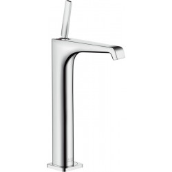 mitigeur lavabo 250 surélevé pour vasque libre, bonde à écoulement libre chroméé