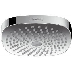 tête de douche Croma Select E 180 2jet EcoSmart blanc/chromé