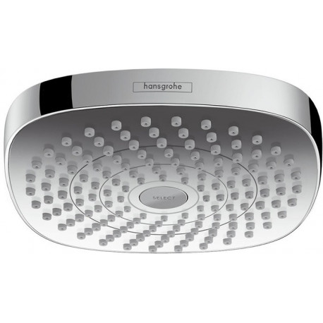tête de douche Croma Select E 180 2jet EcoSmart blanc/chromé