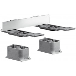 Adaptateur pour installation sur rail chroméé