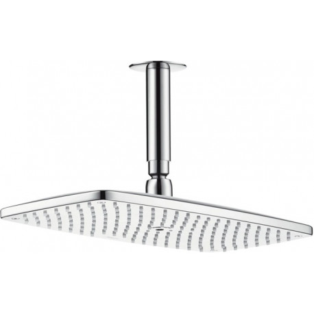 tête de douche Raindance E 360 AIR 1jet EcoSmart, bras plafond 100mm chroméé