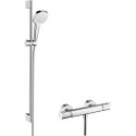 Combi Croma Select E Vario 0,90m/Ecostat Comfort blanc/chromé