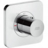 Set de finition pour thermostatique encastré 12 x 12 chroméé