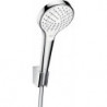 Set de douche S 1,25m/Croma Select S 110 Vario blanc/chromé