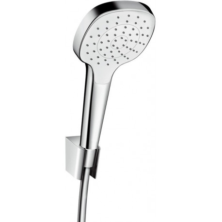 Set de douche S 1,25m/Croma Select E 110 1jet blanc/chromé