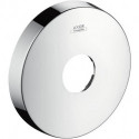 Rosace ronde 33 mm pour robinetterie encastrée 1 trouchroméé