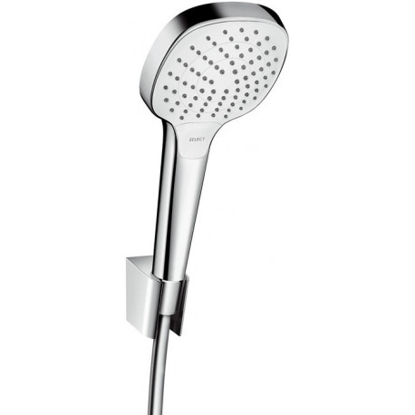 Set de douche S 1,60m/Croma Select E 110 Vario blanc/chromé
