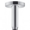 Bras de douche S 100 mm plafond M 1/2 chromé