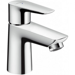 Robinet lave-mains 80 eau froide sans tirette ni vidage chromé