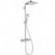 Colonne de douche 240 1jet EcoSmart chromé