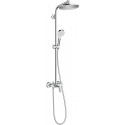 Colonne de douche 240 1jet,Mitigeur mécanique chromé