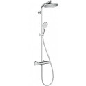 Set douche Showerpipe 240 1jet chromé 16l/min