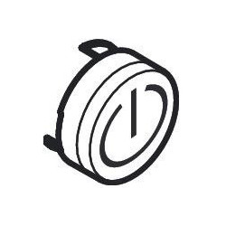 Bouton On/Off blanc