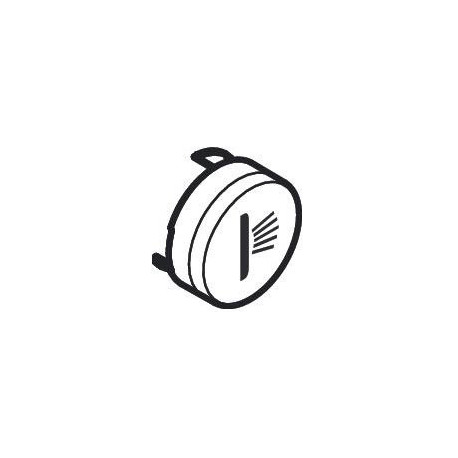 Bouton Baignoire blanc