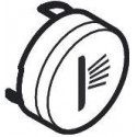 Bouton Baignoire blanc