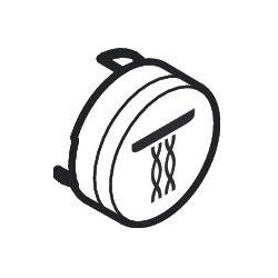 Bouton jet Whirl blanc