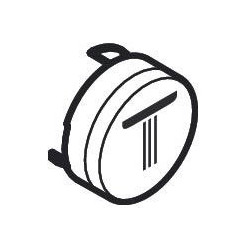 Bouton jet Rain petit noir