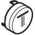 Bouton jet Rain petit noir