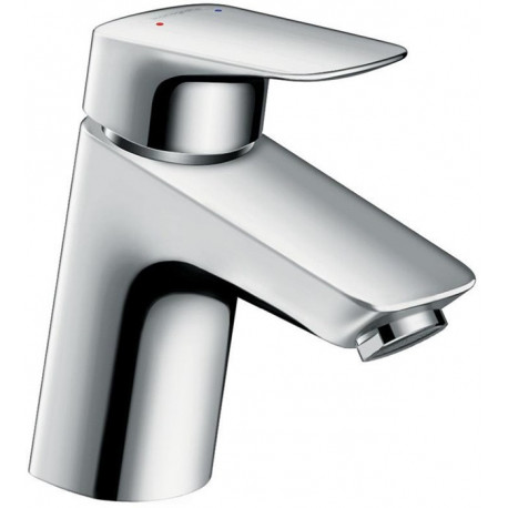 Mitigeur lavabo 70 avec tirette et vidage métallique chromé