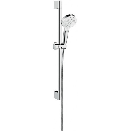 Set Crometta Vario Green 6 l/min / Unica'Croma 0,65m blanc/chromé
