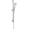 Set Crometta Vario Green 6 l/min / Unica'Croma 0,65m blanc/chromé