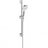 Set Crometta 1jet Green 6 l/min / Unica'Croma 0,65m blanc/chromé