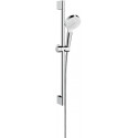 Set Crometta Vario EcoSmart / Unica'Croma 0,65m blanc/chromé