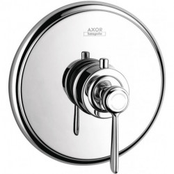 Set de finition pour mitigeur thermostatique encastré 43l/min, nickel brossé