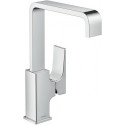 mitigeur de lavabo 230 poignée manette, bonde Push-Open chroméé
