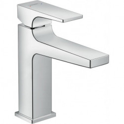 Mitigeur de lavabo 110 poignée manette, bonde Push-Open chromé