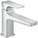 mitigeur de lavabo 100 CoolStart poignée manette bec long, bonde Push-Open chromé 