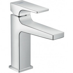 Robinet de lave-mains 100 eau froide sans tirette ni vidage chroméé