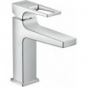 Mitigeur de lavabo 110 poignée étrier, avec tirette et vidage chromé